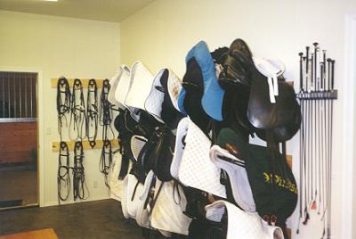 Commercial facility tack storage